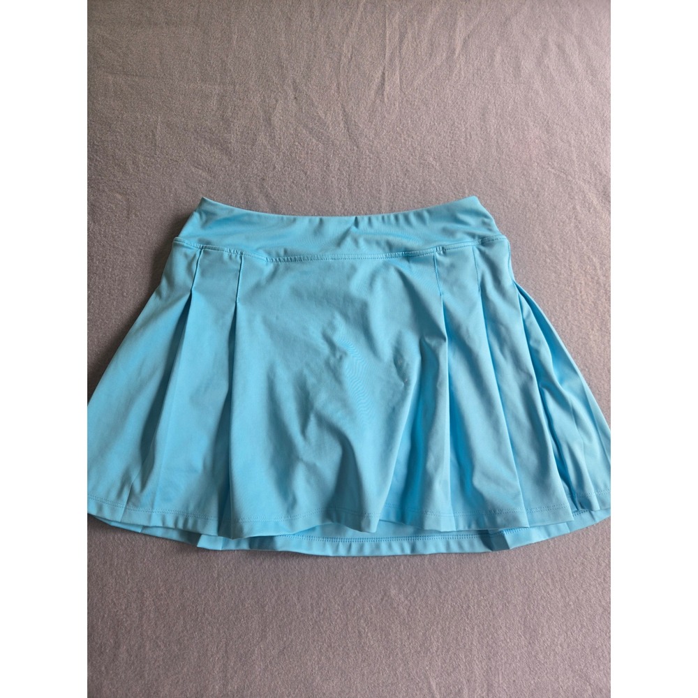 Tommy Bahama Golf Skort Womens Medium Blue Pleated Active Athletic Stretch